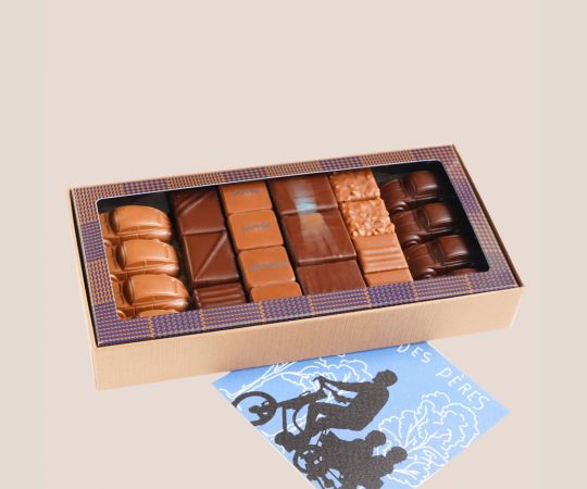 Boite chocolats fête des pères voiture en chocolat Boite chocolats fête des pères voiture en chocolat