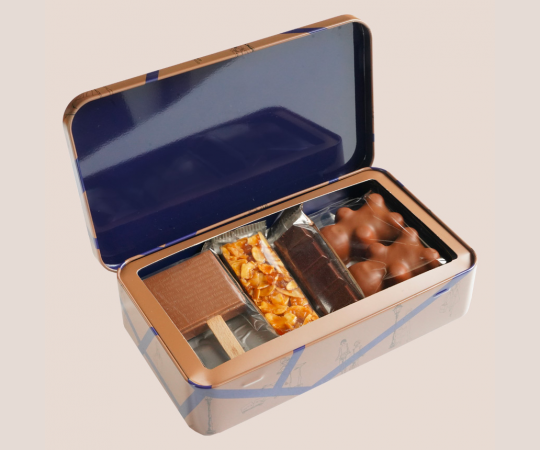 coffret gouter ours guimauve assortiment chocolat goumet box marshmallow bear chocolate