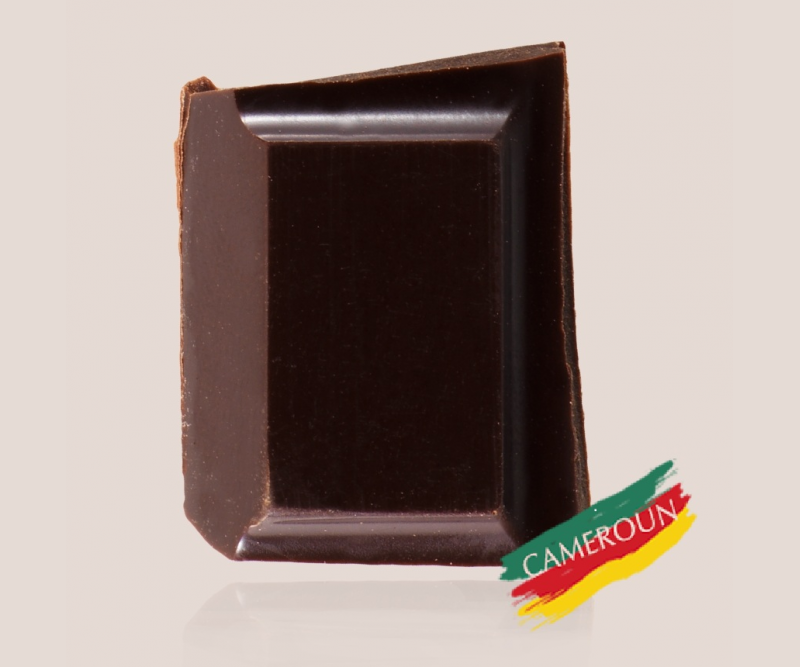 Tablette chocolat au lait. Chocolat durable Cameroun