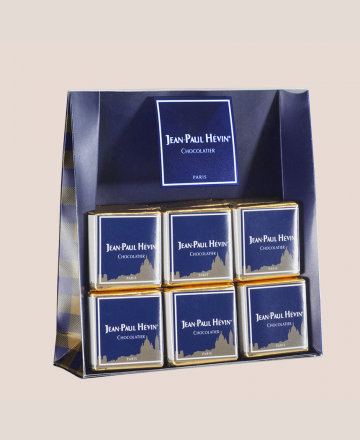 Sachets palets chocolat au lait emballés