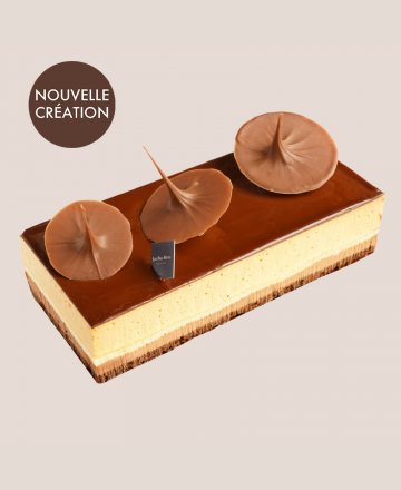 Gâteau caramel et passion