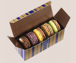 Etui 5 macarons assortiment