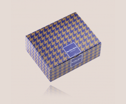 Etui 10 macarons chocolat fermé