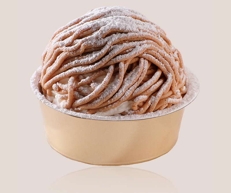 gâteau Mont Blanc - marron et chantilly