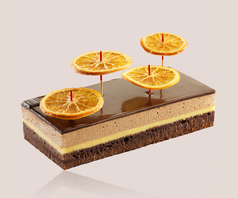 “Bergamot” chocolate cake