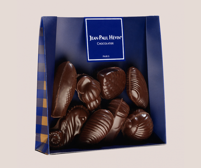 Sachets chocolat noir pâques