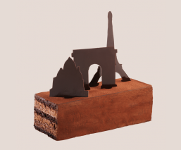 Dark chocolate Voyage cake CDG - Jean-Paul Hévin