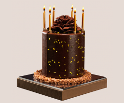 “HAPPY” Chocolate Birthday Cake