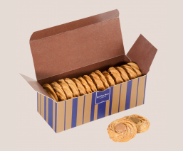 Pistachio shortbread biscuit