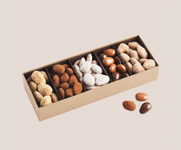 Coffret d'amandes assorties