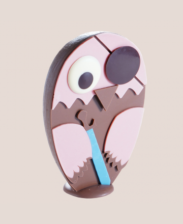 Chouette pirate chocolat au lait