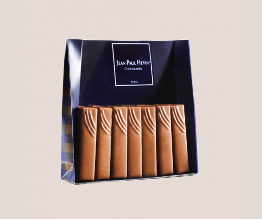 Sachet barrettes gianduja chocolat au lait