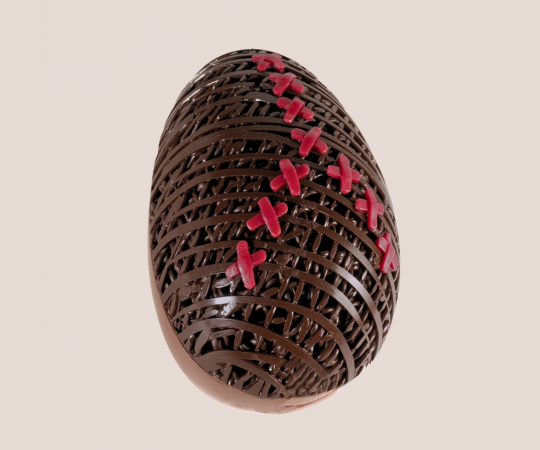 milk chocolate egg 12.5cm - Easter 2024