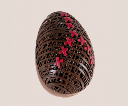 milk chocolate egg 12.5cm - Easter 2024