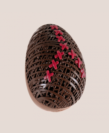 milk chocolate egg 12.5cm - Easter 2024