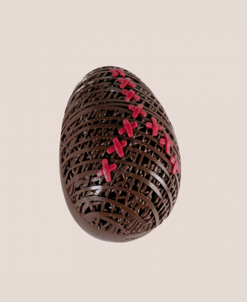 dark chocolate egg 10cm - Easter 2024